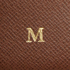Louis Vuitton Monogram Agenda MM Notebook Cover Brown Leather — view 9
