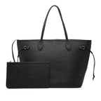 Louis Vuitton Epi Neverfull MM Tote Noir Leather — view 7