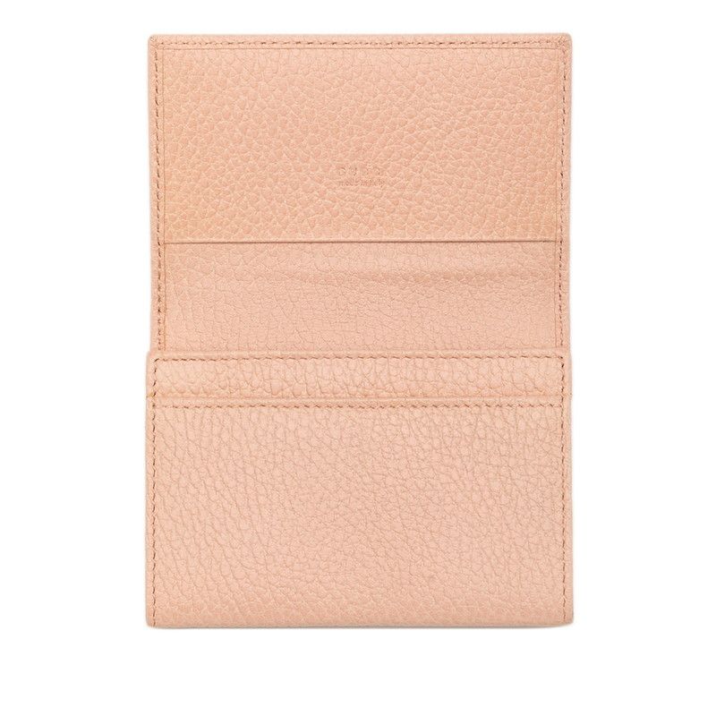 Gucci GG Marmont Card Case Pink Leather — view 4