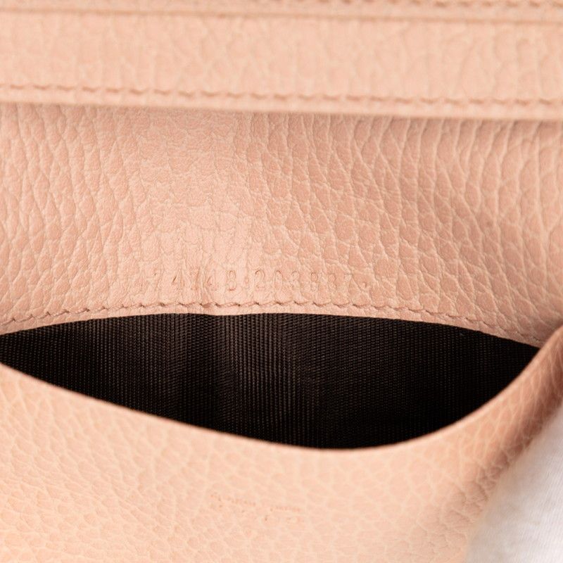Gucci GG Marmont Card Case Pink Leather — view 6