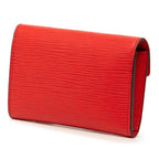 Louis Vuitton Epi Cles Hus Rabat Coin Purse Red Leather — view 2