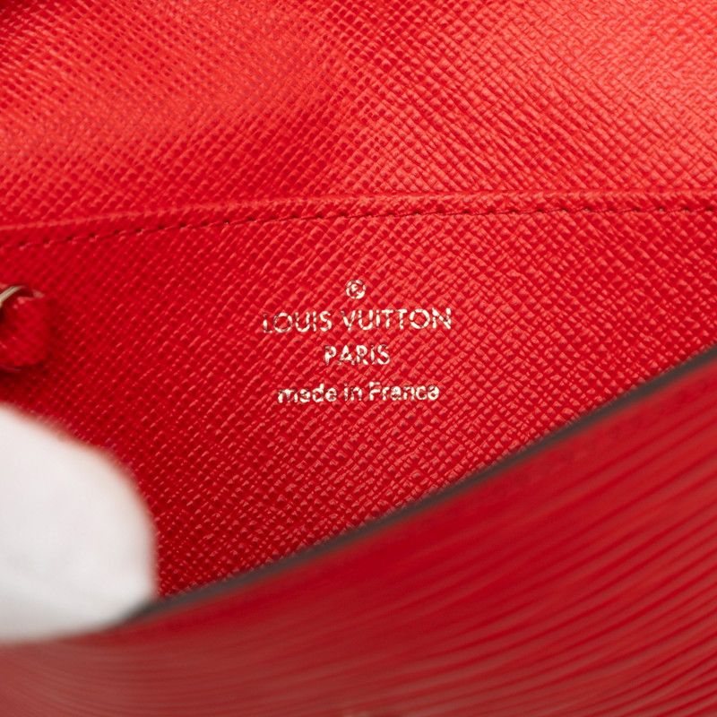 Louis Vuitton Epi Cles Hus Rabat Coin Purse Red Leather — view 7