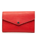 Louis Vuitton Epi Cles Hus Rabat Coin Purse Red Leather