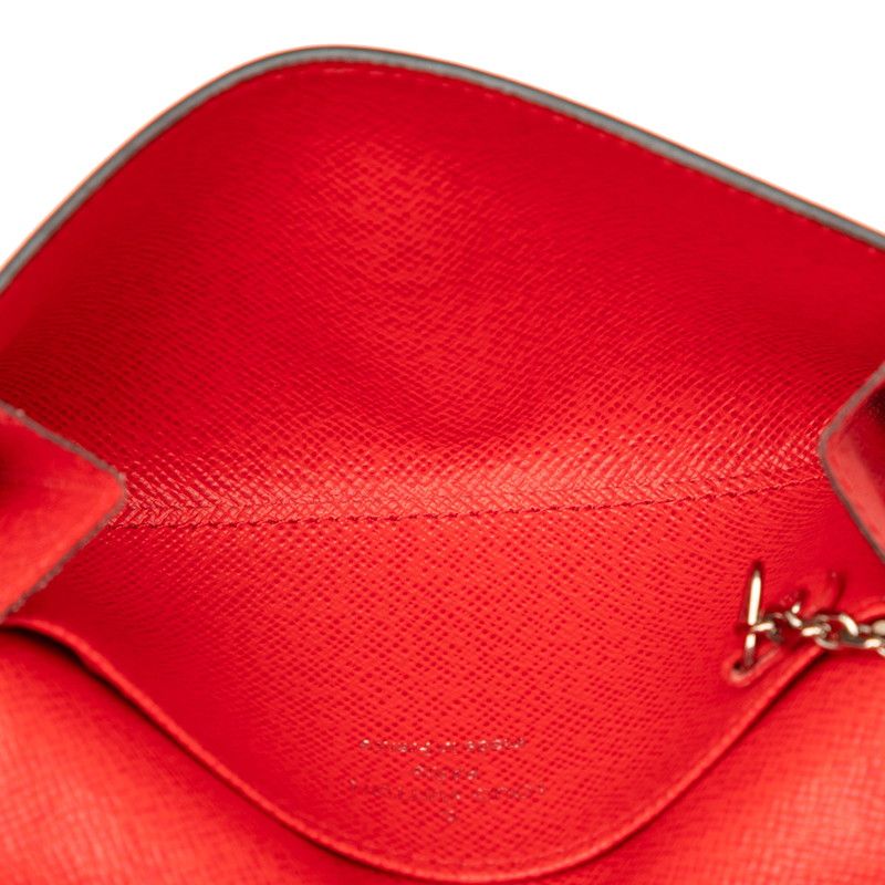 Louis Vuitton Epi Cles Hus Rabat Coin Purse Red Leather — view 5