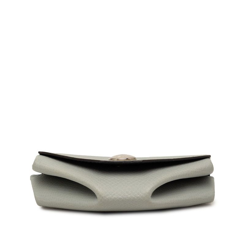 Hermes le Van Quatre Coin Purse Gray Veau Epsom — view 3