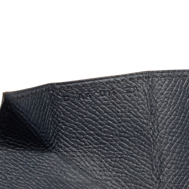 Hermes le Van Quatre Coin Purse Gray Veau Epsom — view 5