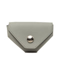 Hermes le Van Quatre Coin Purse Gray Veau Epsom