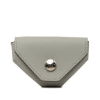 Hermes le Van Quatre Coin Purse Gray Veau Epsom