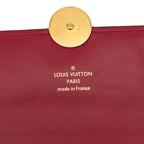 Louis Vuitton Monogram Portefeuille Floral Chain Wallet Shoulder Bag Fuchsia — view 6