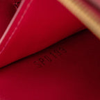Louis Vuitton Monogram Portefeuille Floral Chain Wallet Shoulder Bag Fuchsia — view 5