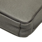 Louis Vuitton Taiga Roman PM Crossbody Shoulder Bag Glacier Gray Leather — view 6