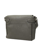 Louis Vuitton Taiga Roman PM Crossbody Shoulder Bag Glacier Gray Leather — view 2