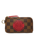 Louis Vuitton Damier T&b Pochette Cles Complice Coin Purse Brown Leather
