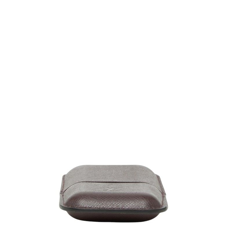 Louis Vuitton Taiga Etui 3 Robusto Cigarette Case Acajou Wine Red Leather — view 3