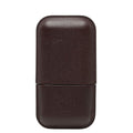 Louis Vuitton Taiga Etui 3 Robusto Cigarette Case Acajou Wine Red Leather