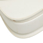 Gucci Bambu 2-Way Shoulder Bag 000 White Leather — view 5