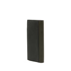 Prada Logo Wallet Black Green Saffiano Leather — view 2