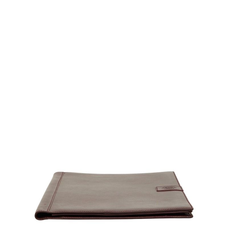 Gucci Document Case Wine Red Bordeaux Leather 1 Shoulder — view 3
