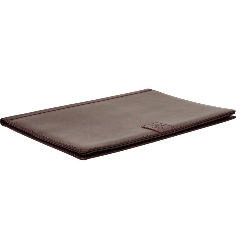 Gucci Document Case Wine Red Bordeaux Leather 1 Shoulder — view 4
