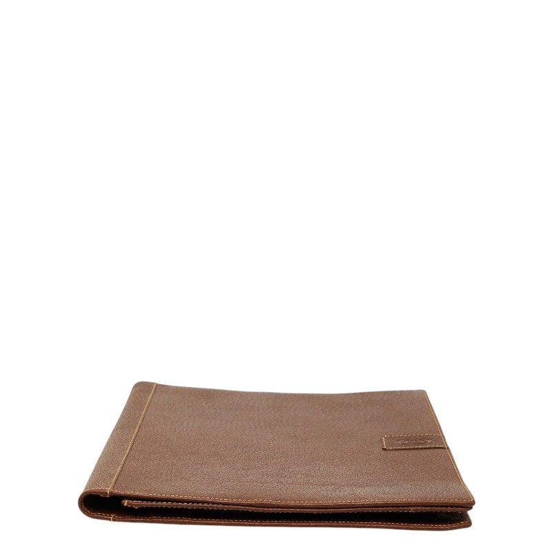 Gucci Document Case Brown Leather 1 Shoulder — view 3