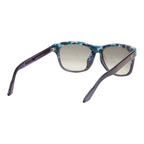Gucci Asian Fit Logo Sunglasses Blue Purple Acetate 1- Eyewear — view 3