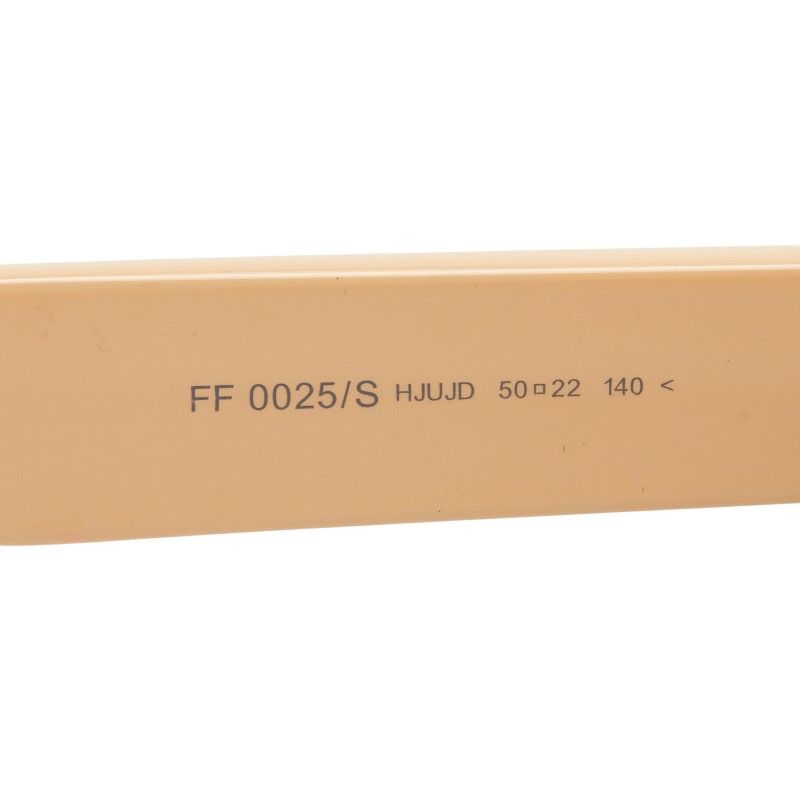Fendi Cat Eye Gradient Sunglasses Beige Brown Acetate 1- Eyewear — view 5