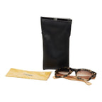Fendi Cat Eye Gradient Sunglasses Beige Brown Acetate 1- Eyewear — view 7