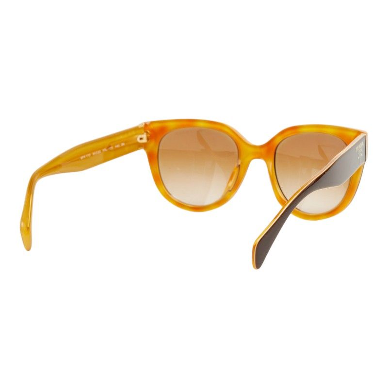 Prada Logo Gradation Sunglasses Brown Acetate 1- Eyewear — view 3