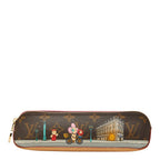 Louis Vuitton Monogram Trousse Elisabeth Vivienne Pen Case Brown Multicolor