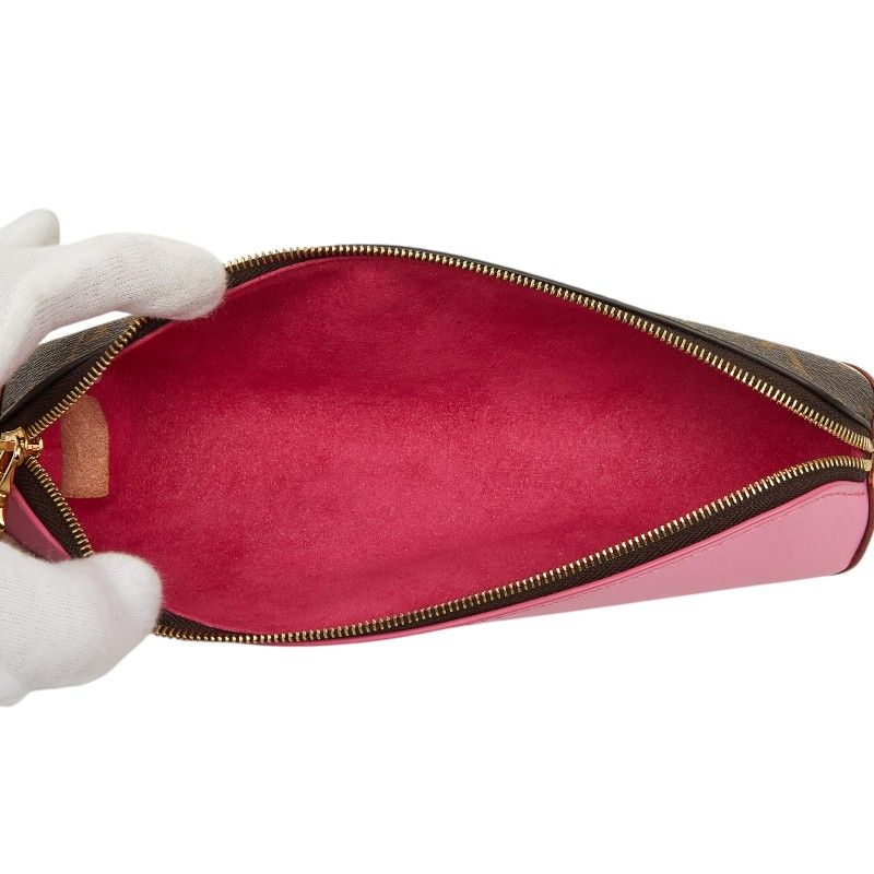 Louis Vuitton Monogram Trousse Elisabeth Vivienne Pen Case Brown Multicolor — view 7