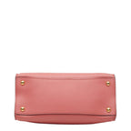 Prada Shoulder Bag Pink Saffiano Leather — view 3