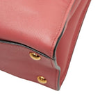 Prada Shoulder Bag Pink Saffiano Leather — view 6