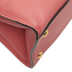 Prada Shoulder Bag Pink Saffiano Leather — view 7