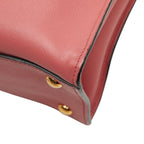 Prada Shoulder Bag Pink Saffiano Leather — view 4