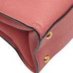 Prada Shoulder Bag Pink Saffiano Leather — view 5
