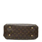 Louis Vuitton Monogram Montaigne MM 2-Way Shoulder Bag Brown Leather — view 3