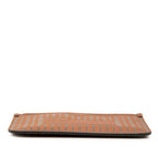 Louis Vuitton Monogram Neverfull Inside Out MM Pouch Brown Leather — view 3