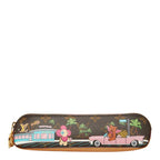 Louis Vuitton Monogram Trousse Elisabeth Vivienne Pen Case Brown Multicolor
