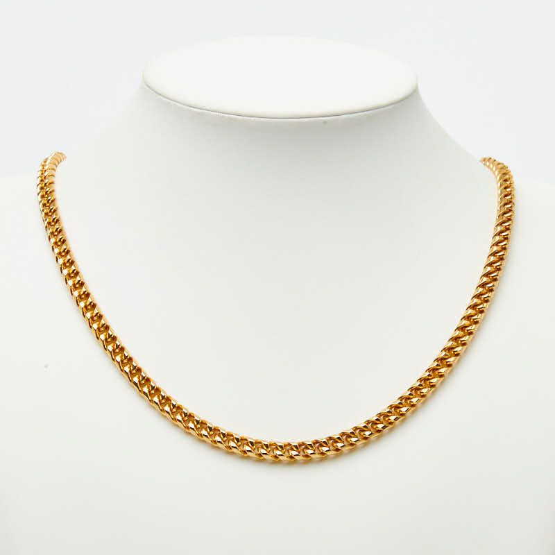 Dior Long Chain Necklace Gold Plated