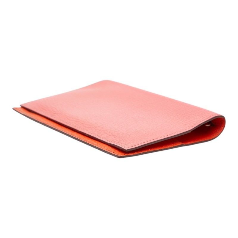 Hermes Agenda GM Notebook Cover Pink Chevre — view 5