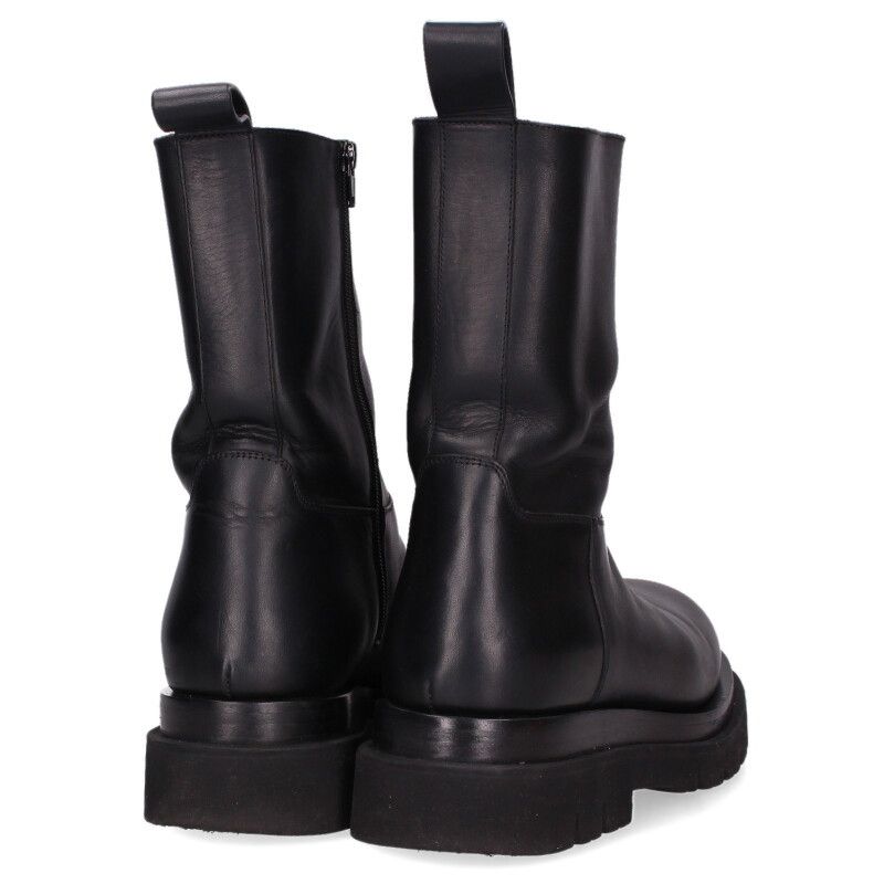 Bottega Veneta Lug Boot Side Zip Leather Boots — view 2