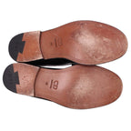 Dior Oblique All Over Leather Loafers Shoes — view 3