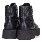 Chanel Quilted Boot Black — view 2