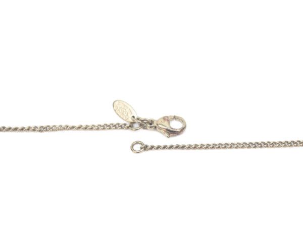 Chanel Enamel Ivory CC Logo Arrow Necklace — view 5