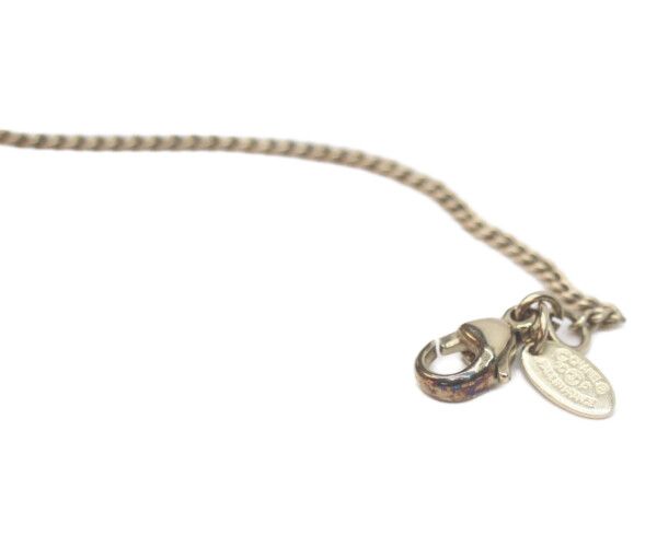 Chanel Enamel Ivory CC Logo Arrow Necklace — view 6