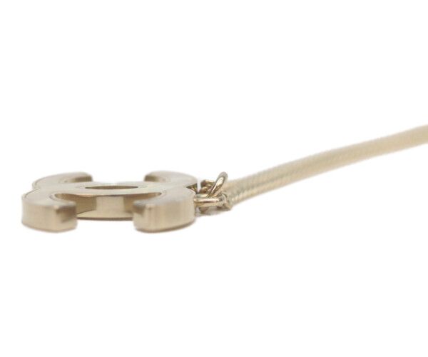 Chanel Ivory Resin CC Logo Necklace — view 7