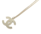 Chanel Ivory Resin CC Logo Necklace — view 2
