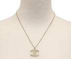Chanel Ivory Resin CC Logo Necklace — view 9