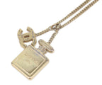Chanel No5 Motif CC Logo Necklace — view 2