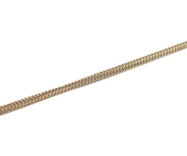 Chanel CC Logo Black Stone Necklace — view 3
